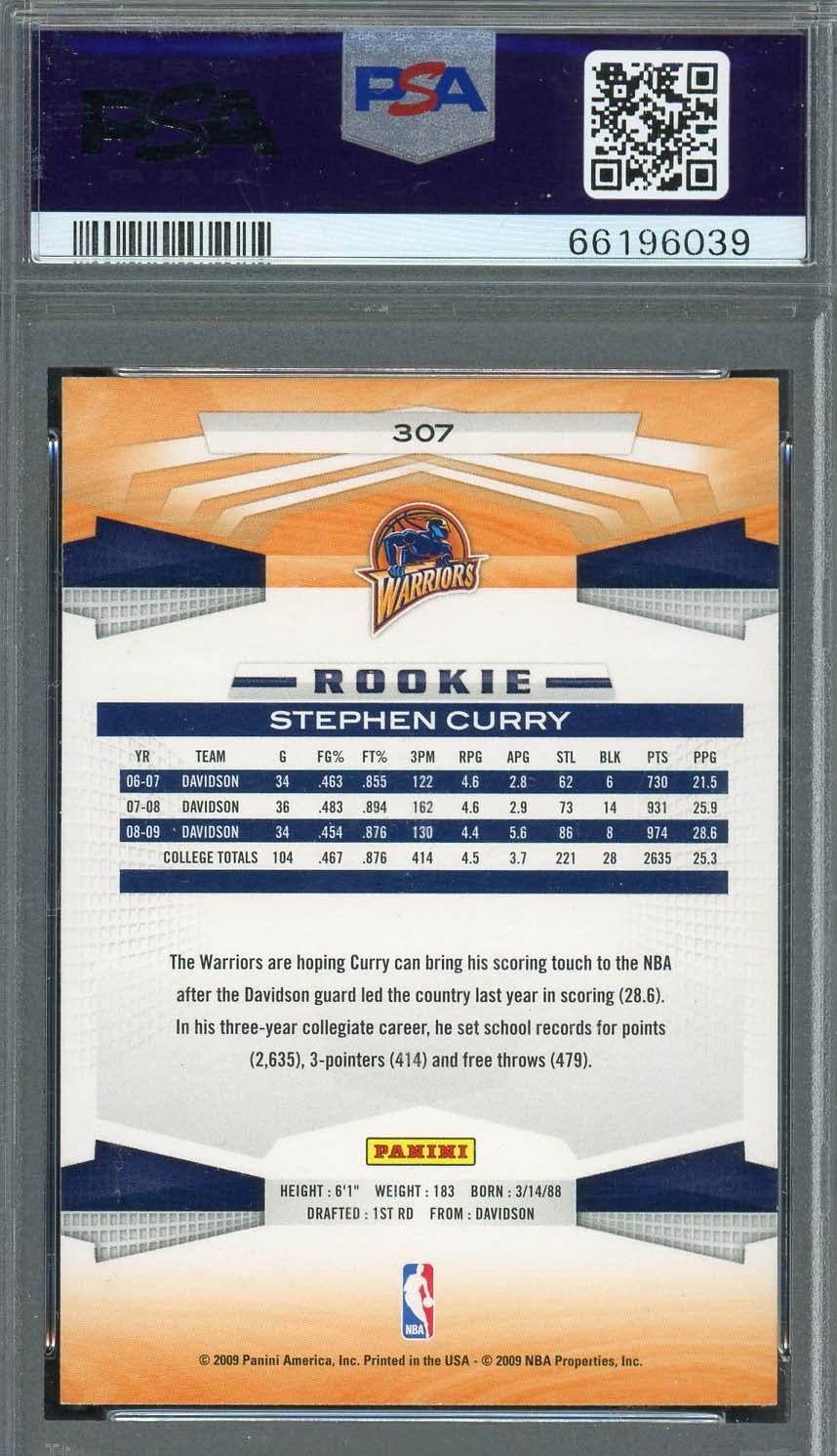 2009 Panini Curry カリー 999枚限定 RC ルーキー カード 2009 Panini Curry カリー 999枚限定 RC ルーキー カード - メルカリ